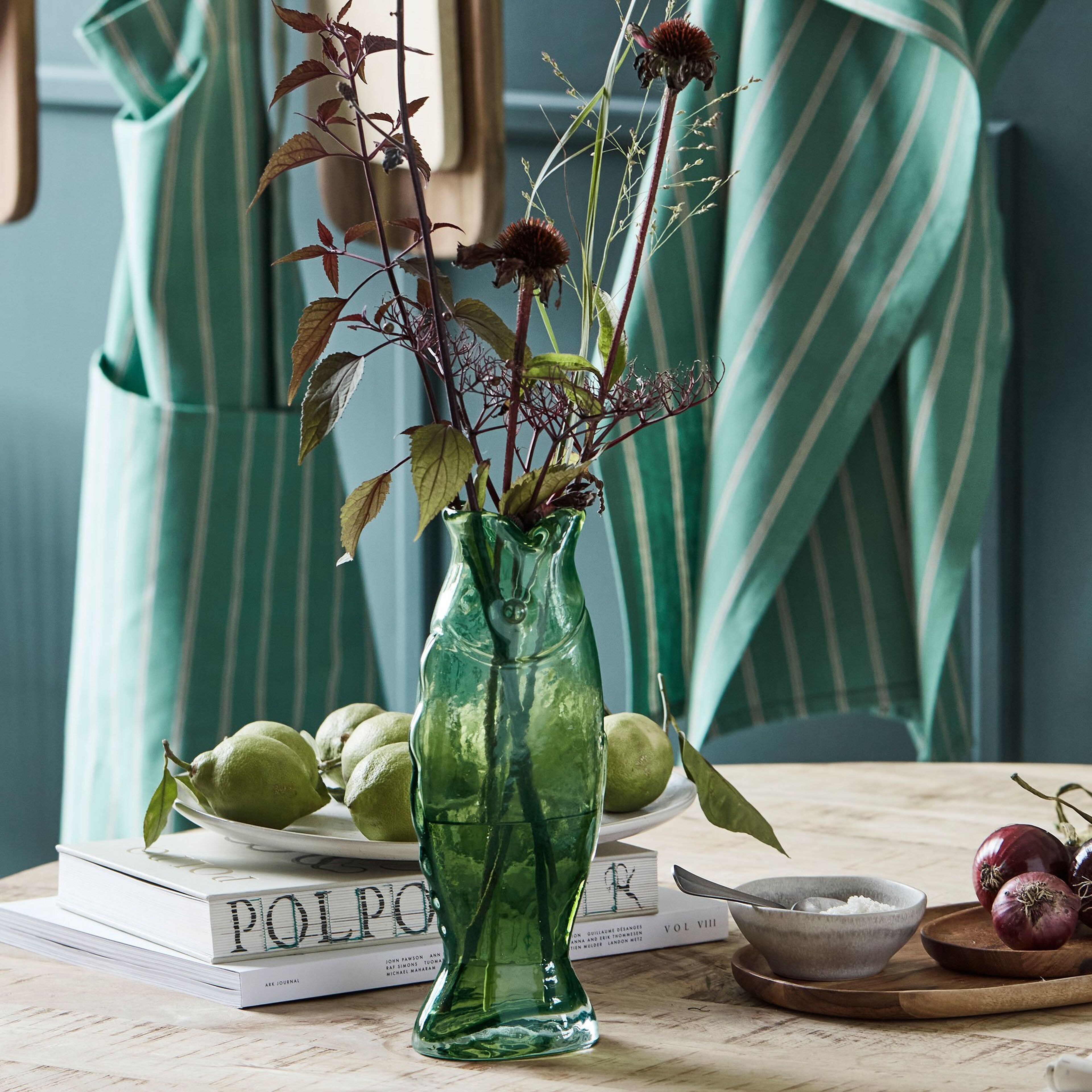 Fish vas, grøn
