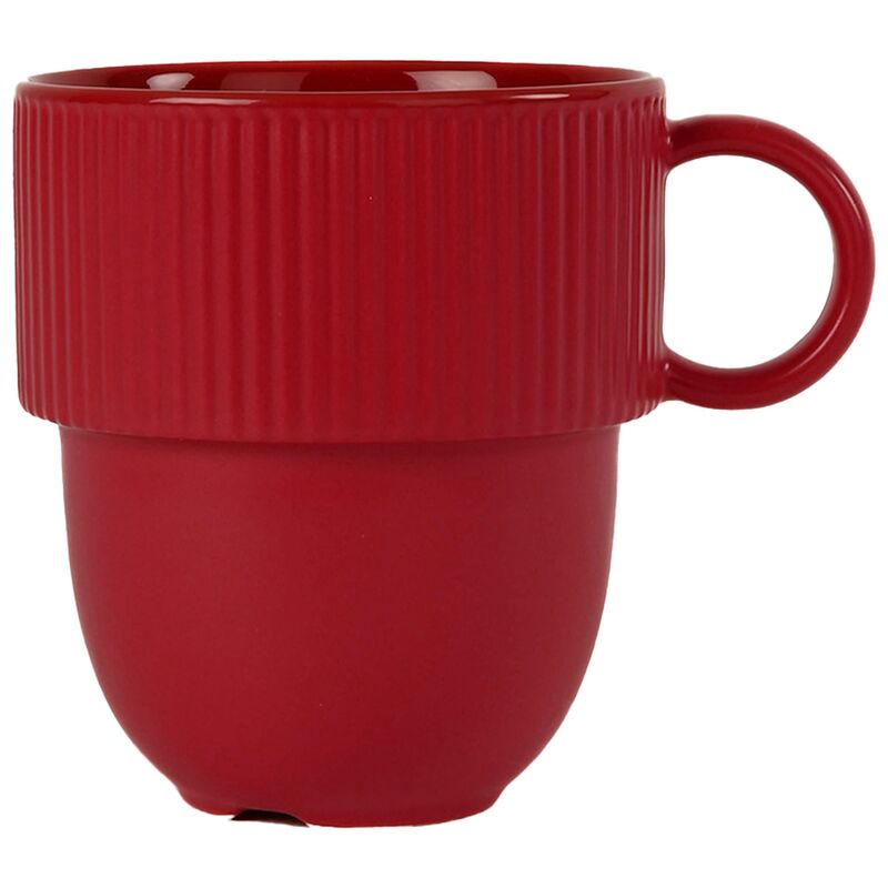 Inka-mugg 27 cl, vinröd