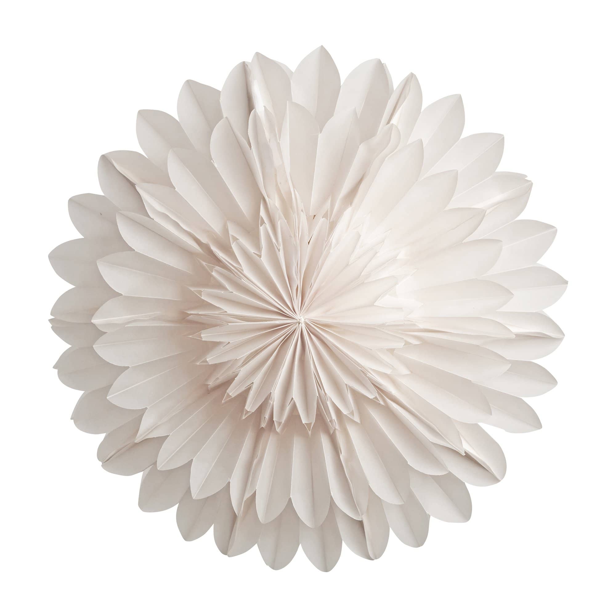 Produktfoto för Watt & Veke Lotus julstjärna 44 cm, vit