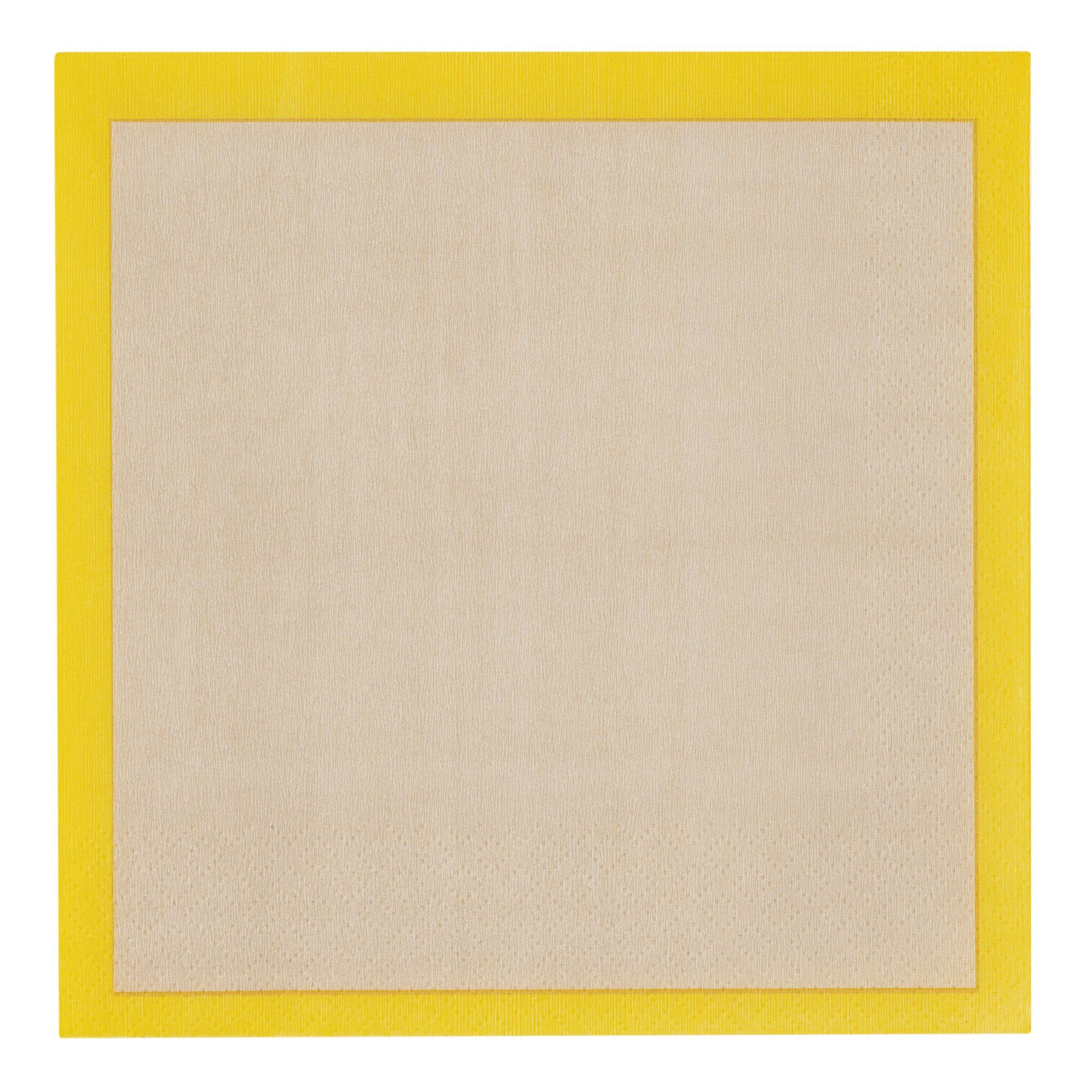 Iittala Play Papirserviett 33 x 33 cm, beige/gul