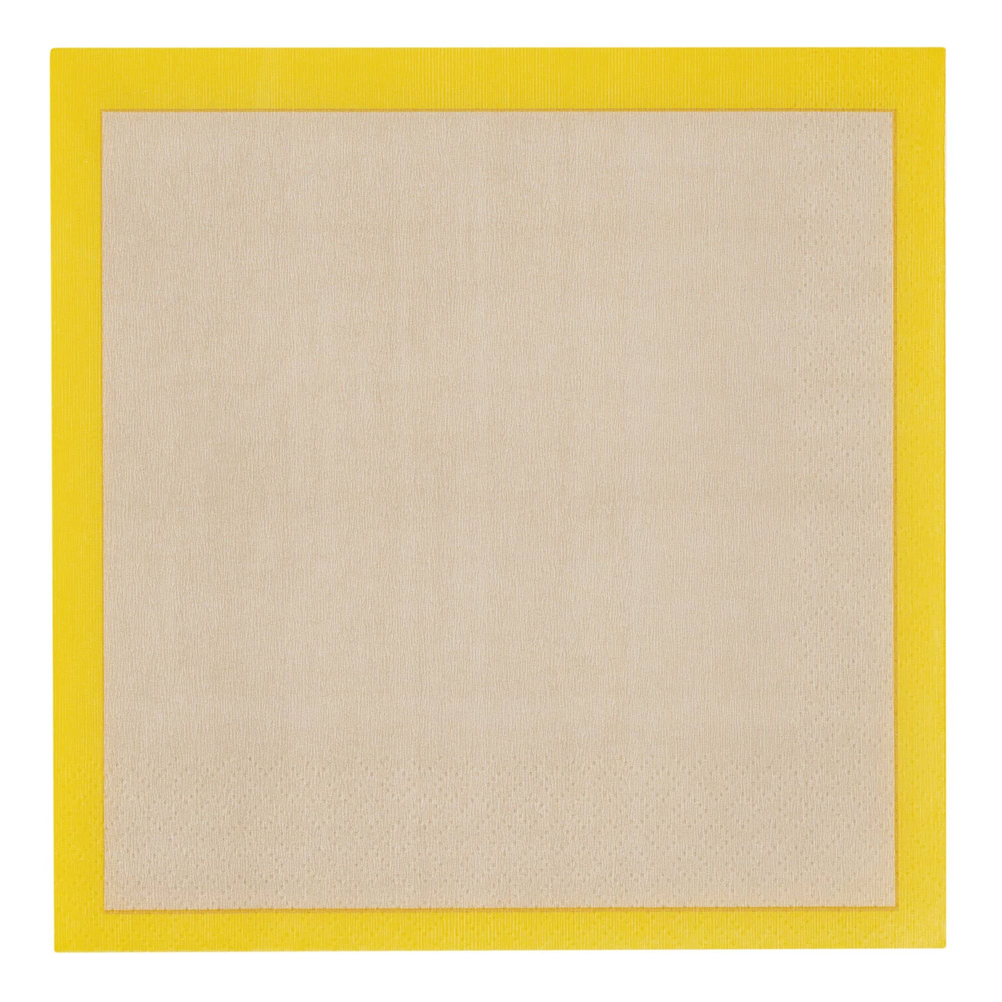 Iittala Play Papirserviet 33×33 cm, beige/gul