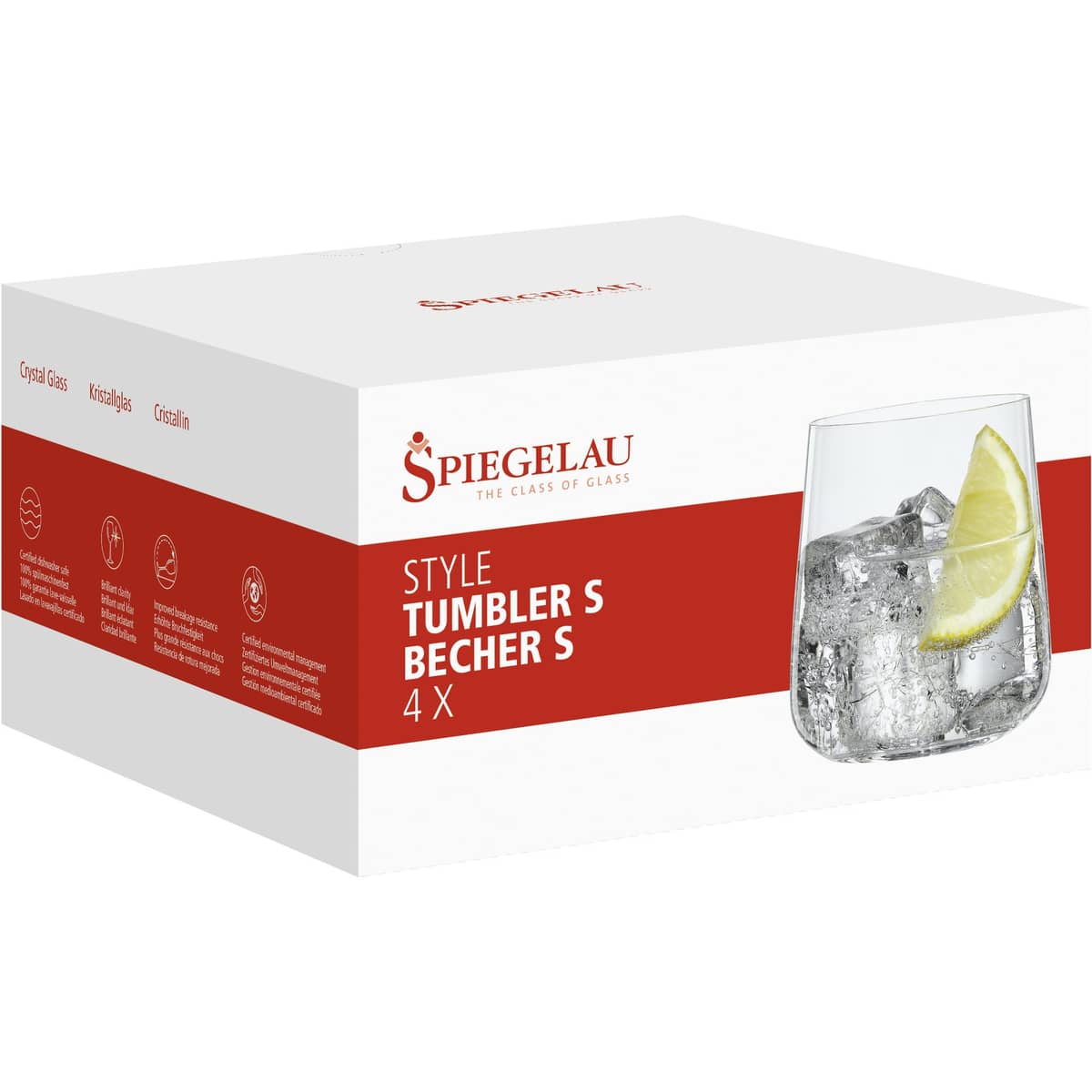 Style vandglas 34cl 4-pak
