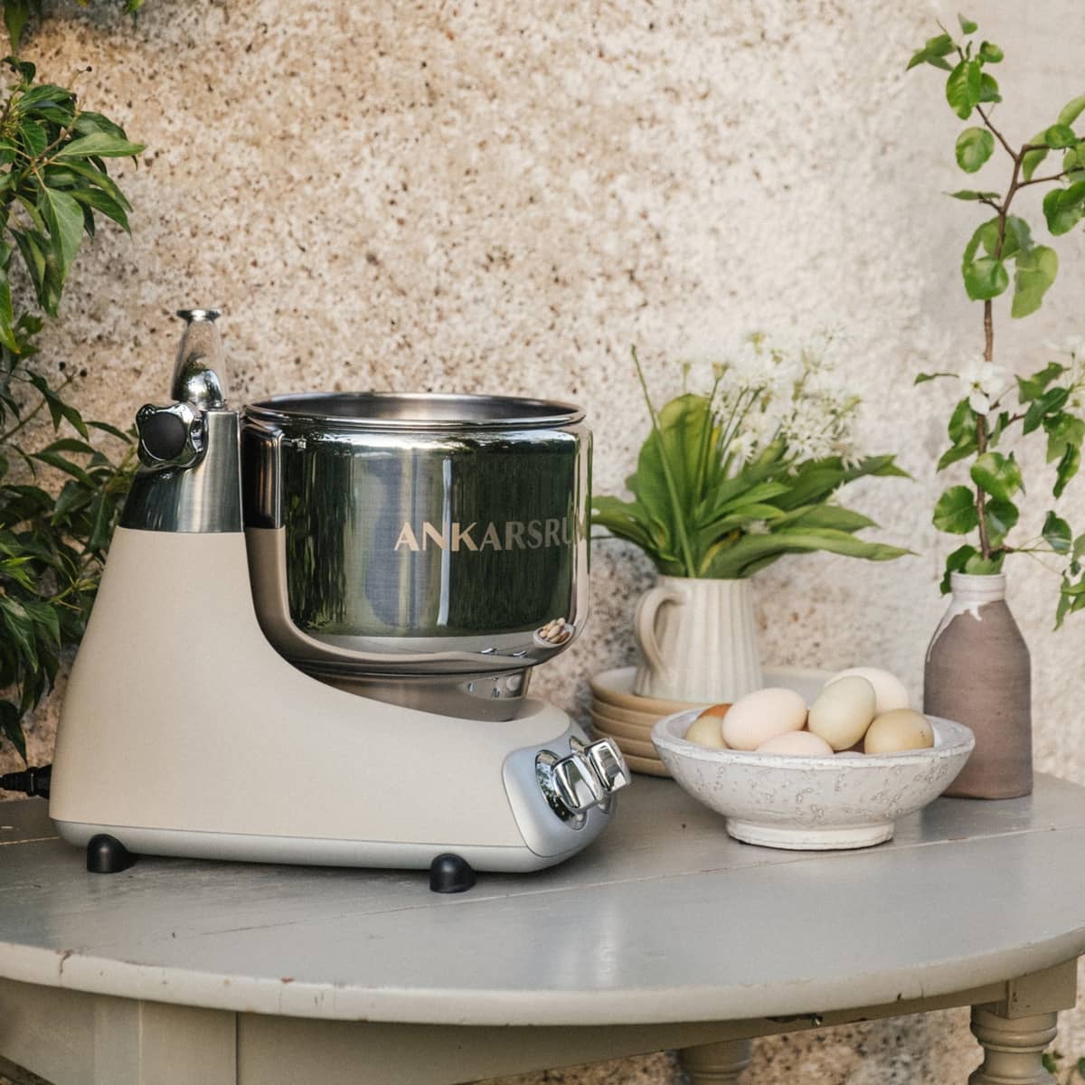 Assistent Original AKM6230B + Köttkvarn Komplett, harmony beige