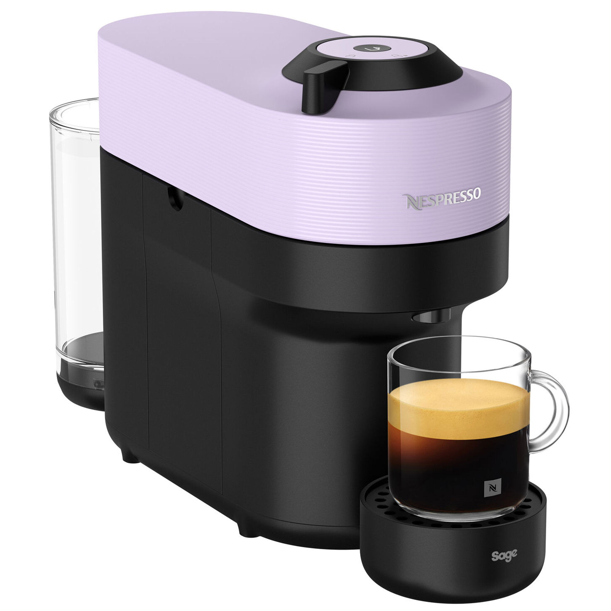 Nespresso by Sage SNV 120 Vertuo Pop kapselmaskin, lila