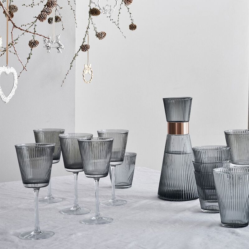 Grand Cru Nouveau vannglass 36 cl, smoke, 2 stk