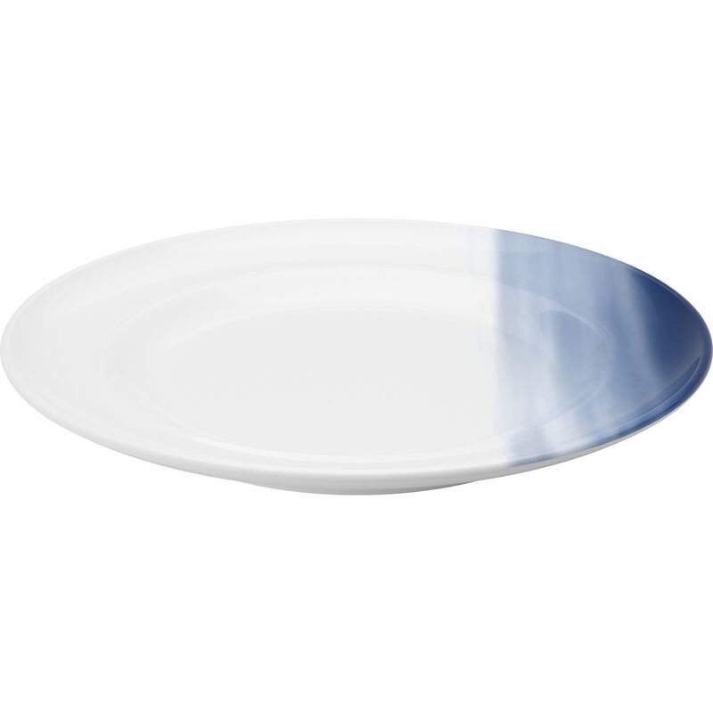 Koppel Dekor tallerken 16 cm, hvid/blå