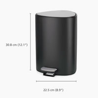 Easystore soptunna 5 liter, svart
