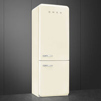 Smeg FAB38RCR6 högerhängd kyl/frys 70 cm, creme