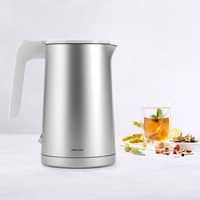 Enfinigy vattenkokare 1 liter, silver/vit
