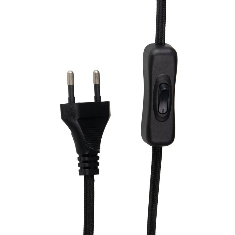 Contur bordslampa, 20 cm, svart/vit