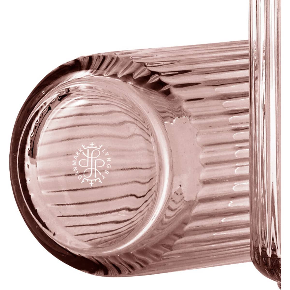 Lyngby maljakko 31 cm, lasia - bourgogne