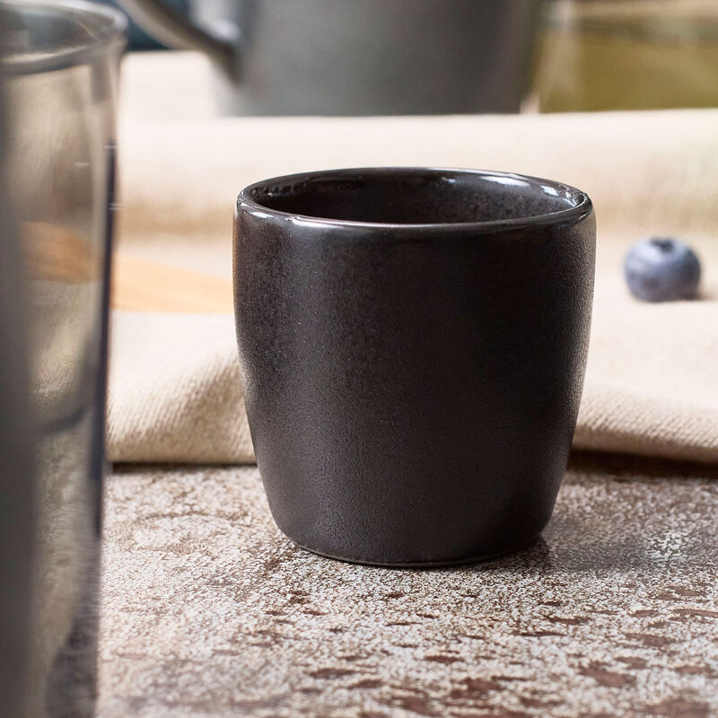 Raw espressokopp 6,5 cl, titanium black