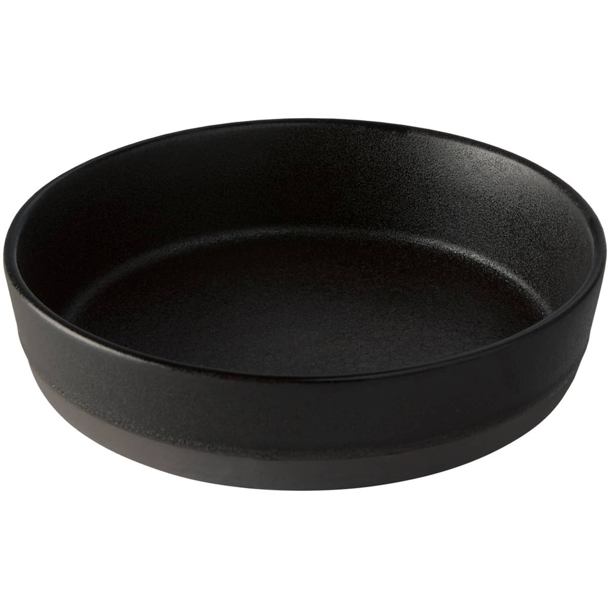 RAW suppetallerken, titanium black