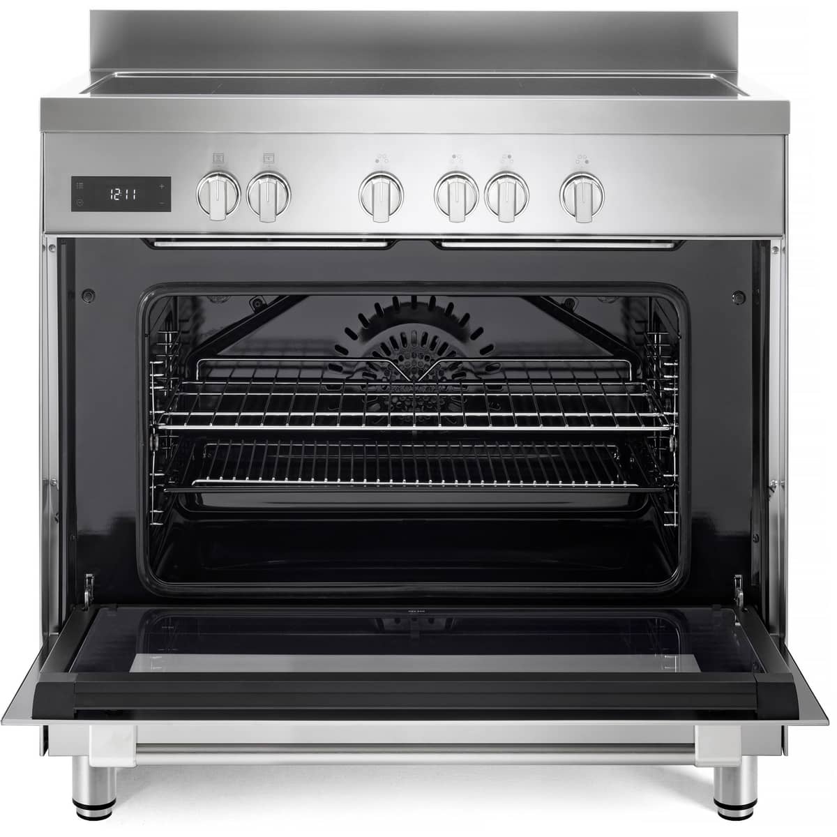 WIC 906 SS induktionsspis, rostfritt stål