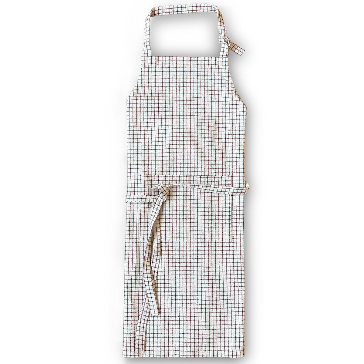 Textiles Garn Förkläde, terracotta