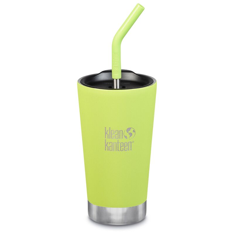 Termoskopp med sugerørslokk 473 ml, Grønn