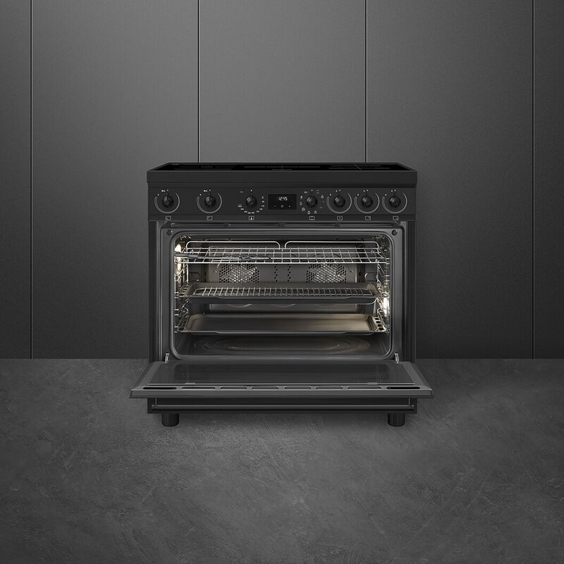 C9IMN2 Spis 90 cm, svart