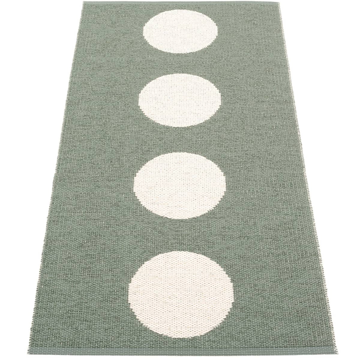 Gulvteppe Vera, 70 x 150 cm, army/vanilla
