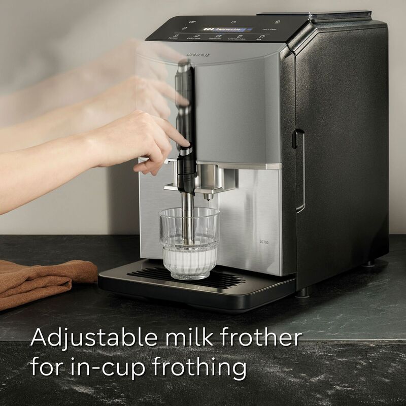 EQ300 Kahviautomaatti, ruostumaton teräs