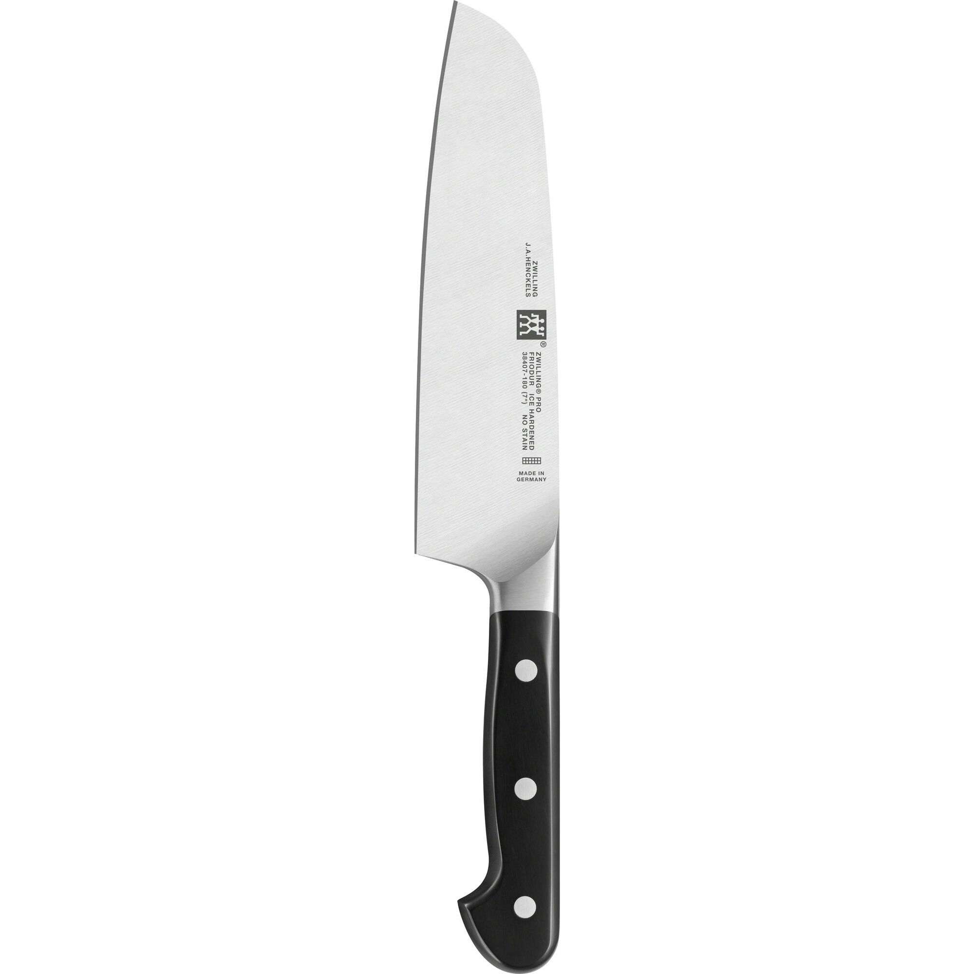 Zwilling Zwilling Pro santokukniv 18 cm Svart-rustfritt stål