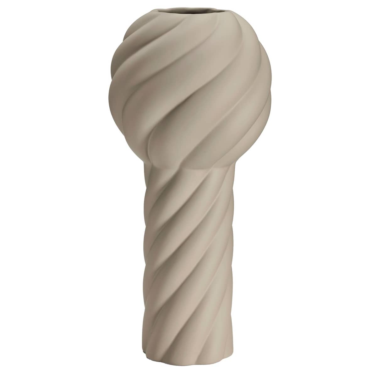 Twist Pillar vas 34 cm, sand