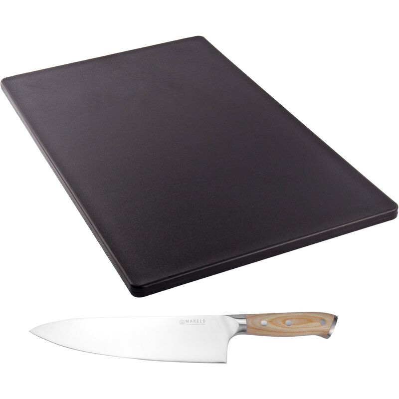 Kokkiveitsi + leikkuulauta