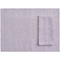 Tavolo bordbrikke/serviett 4-pakning, soft purple