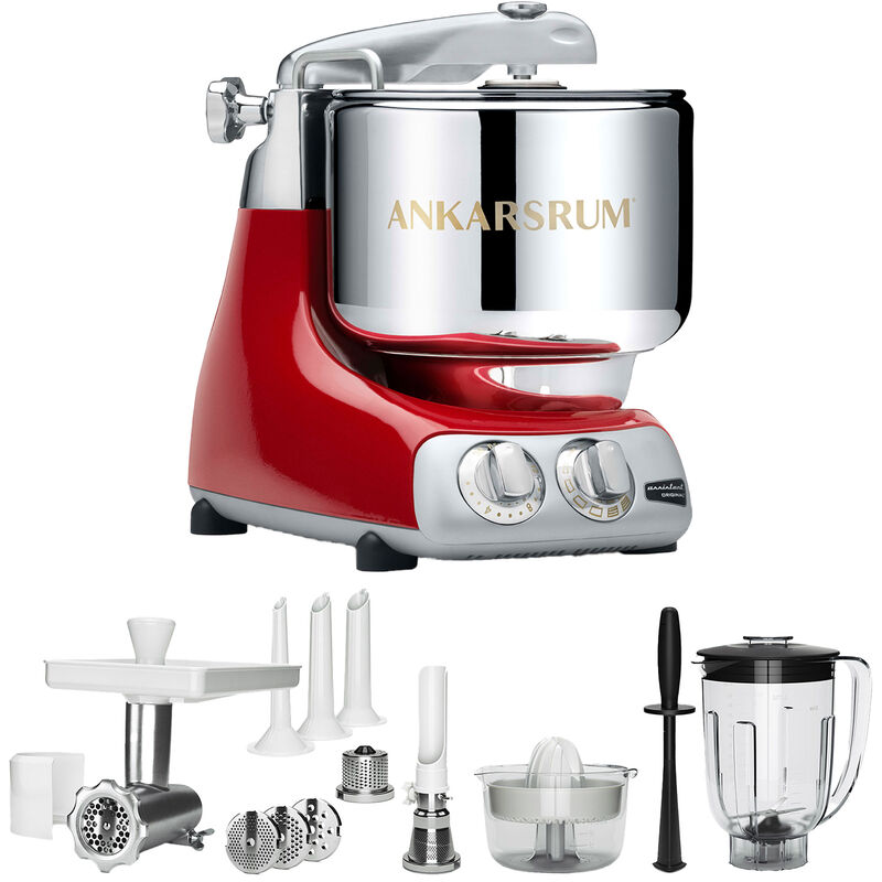 AKM 6230 Köksmaskin + Deluxepaket, Red