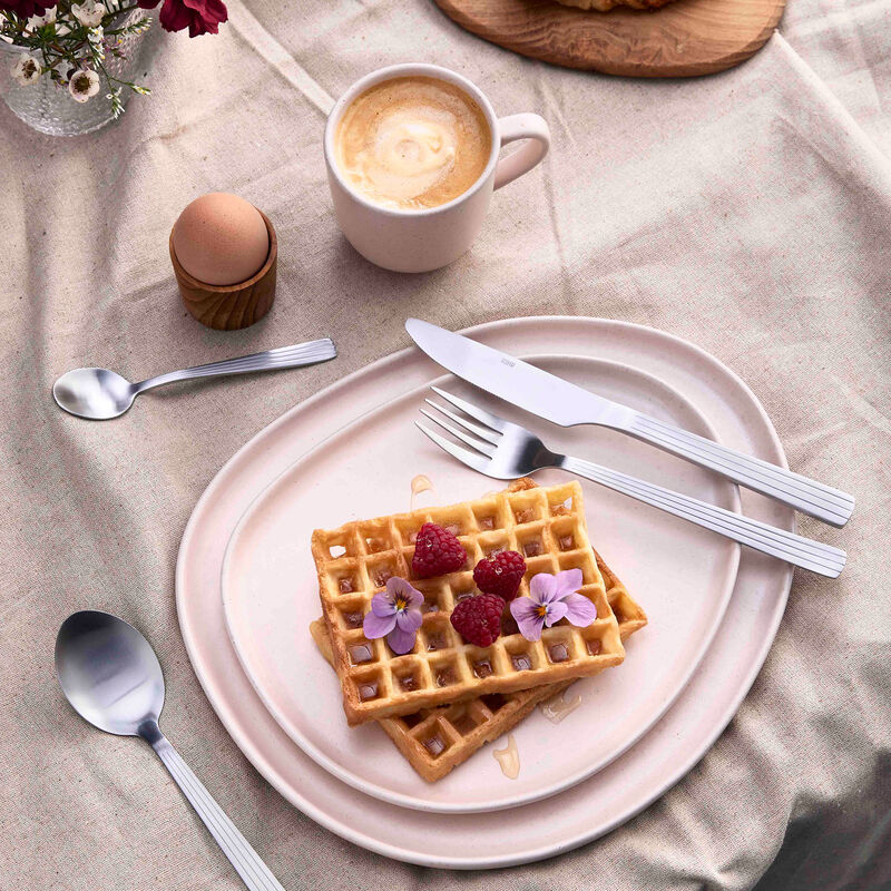 Raw ruokailuvälinesarja 60 osaa, matta teräs