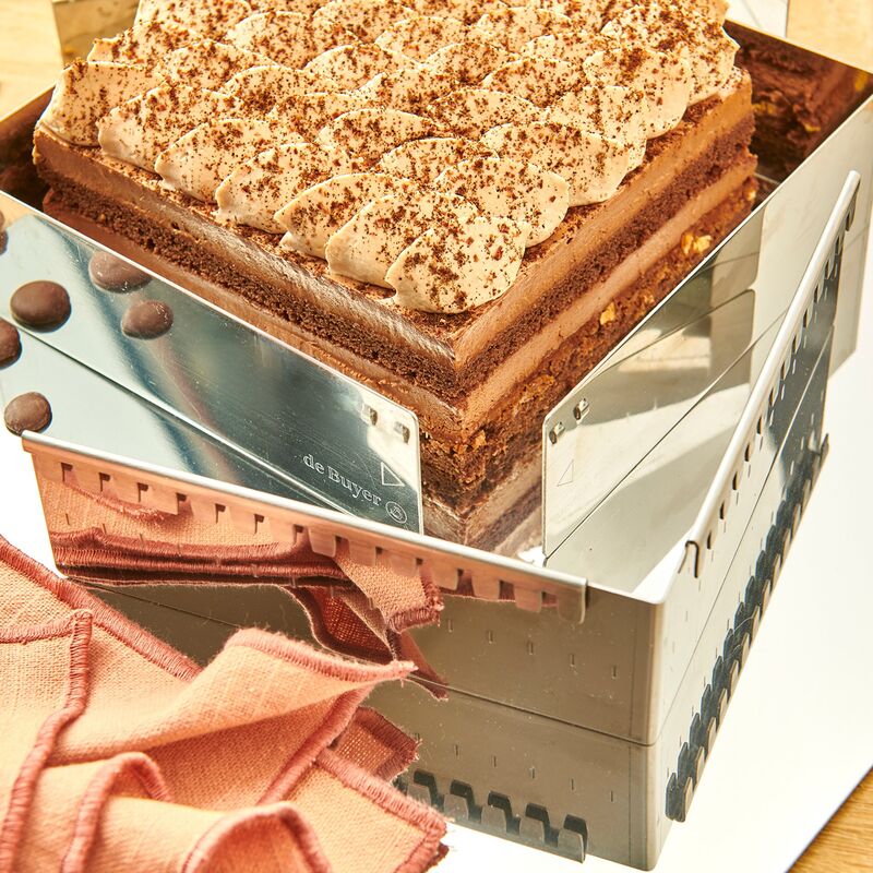 Bageform 20 X 20 cm - 37 X 37 cm.