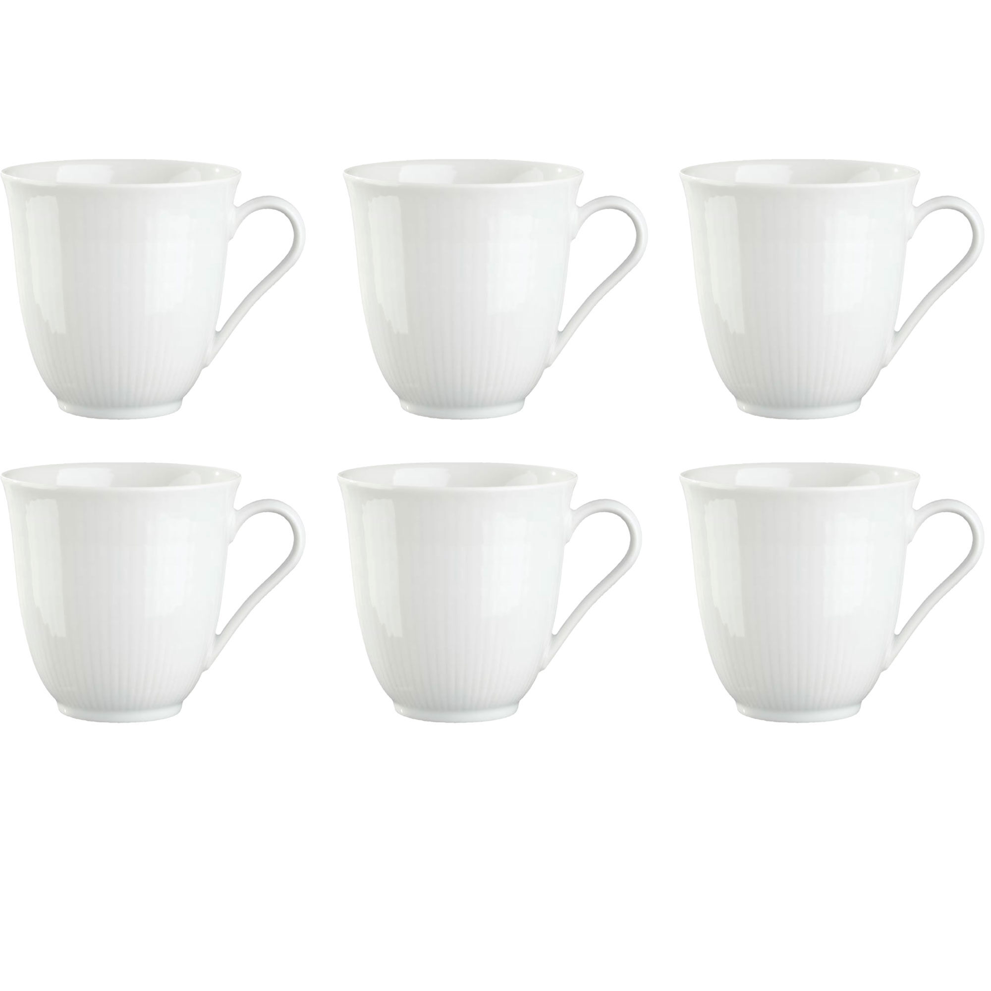 Rörstrand Swedish Grace Snø Krus 30 cl 6-pakning