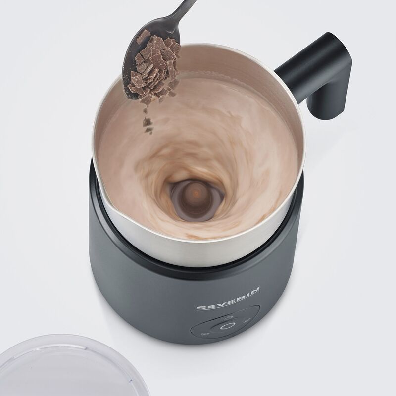 Spuma Lite mælkeskummer 400 ml, sort