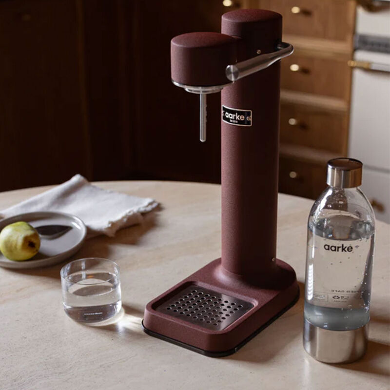 Aarke Carbonator 3 kullsyremaskin, burgunder