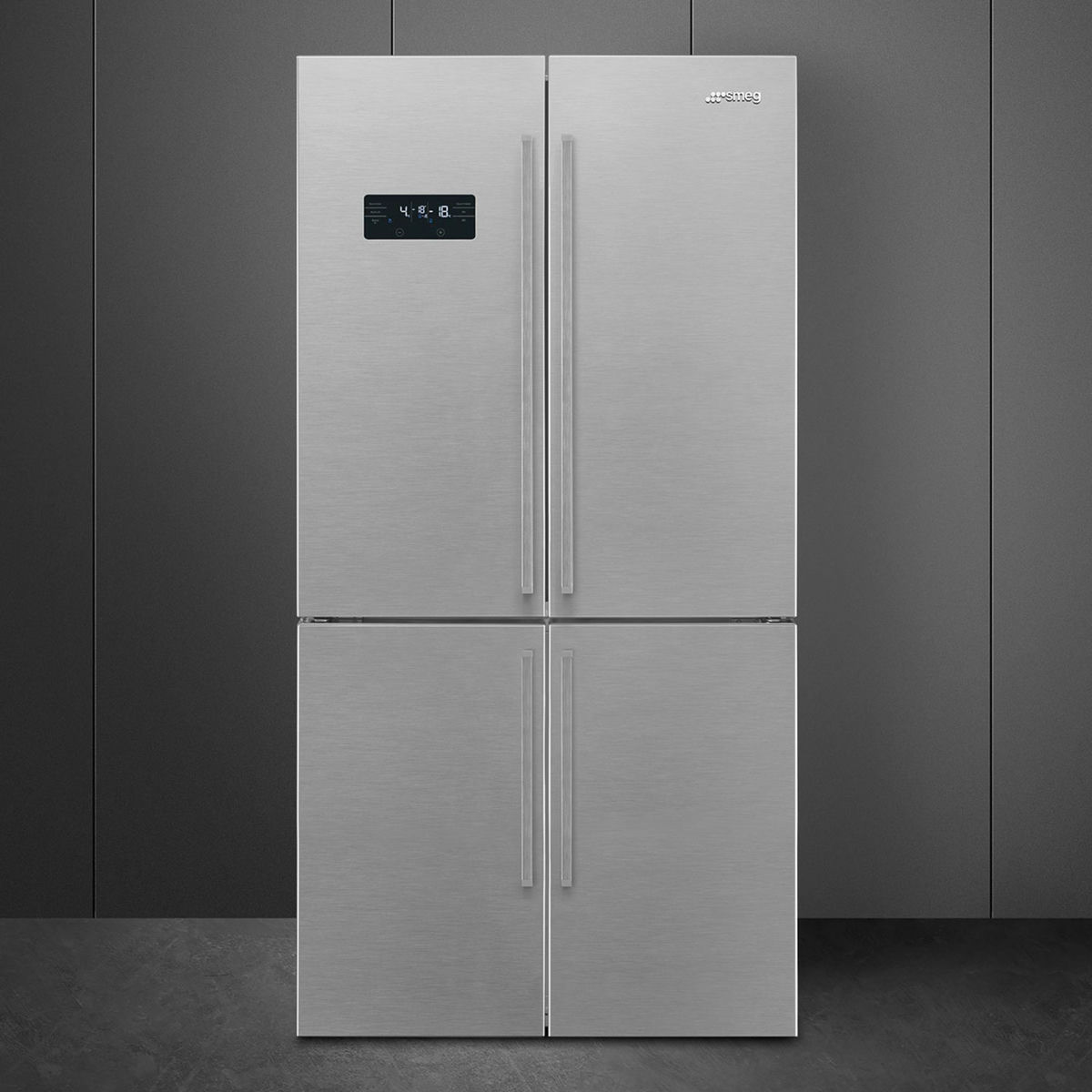 FQ60XDAIE Jääkaappipakastin 182 cm, ruostumaton teräs