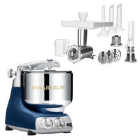 Assistent AKM 6230 røremaskine + komplet kødhakker, ocean blue