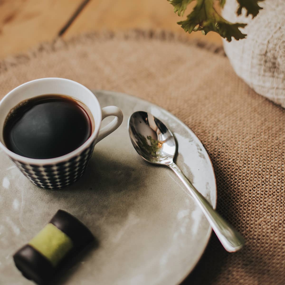 Classic kaffeskedar 14 cm x 6 st, rostfritt stål