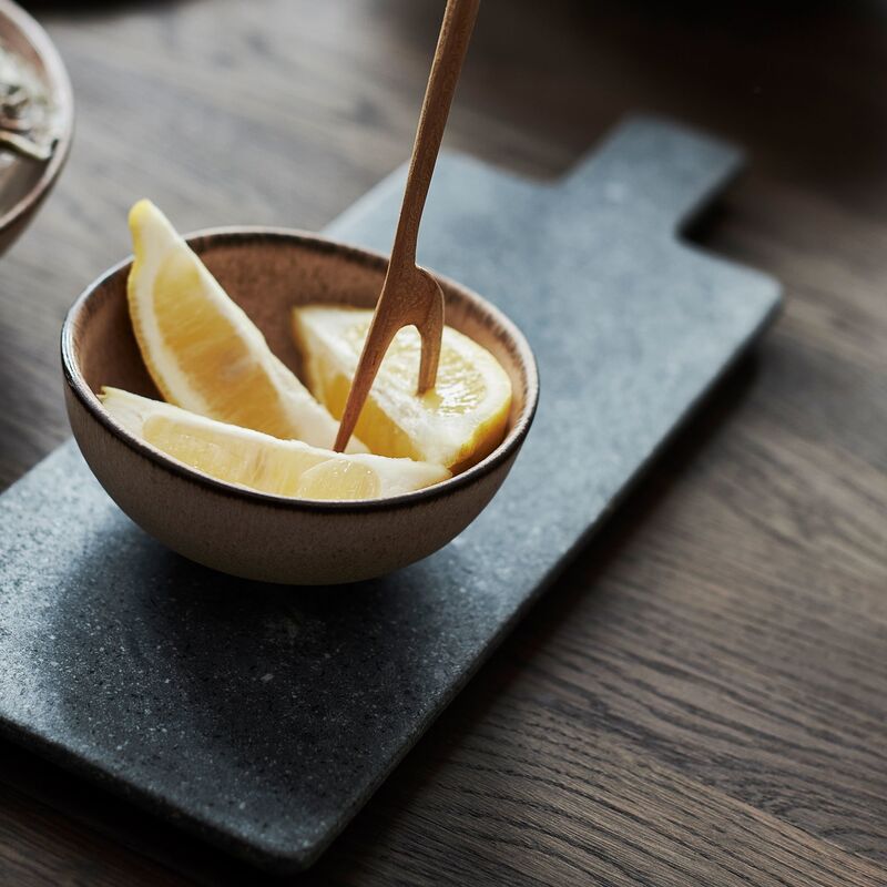 Valley tapasbræt, grå/natur