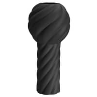 Twist Pillar vas 34 cm, svart