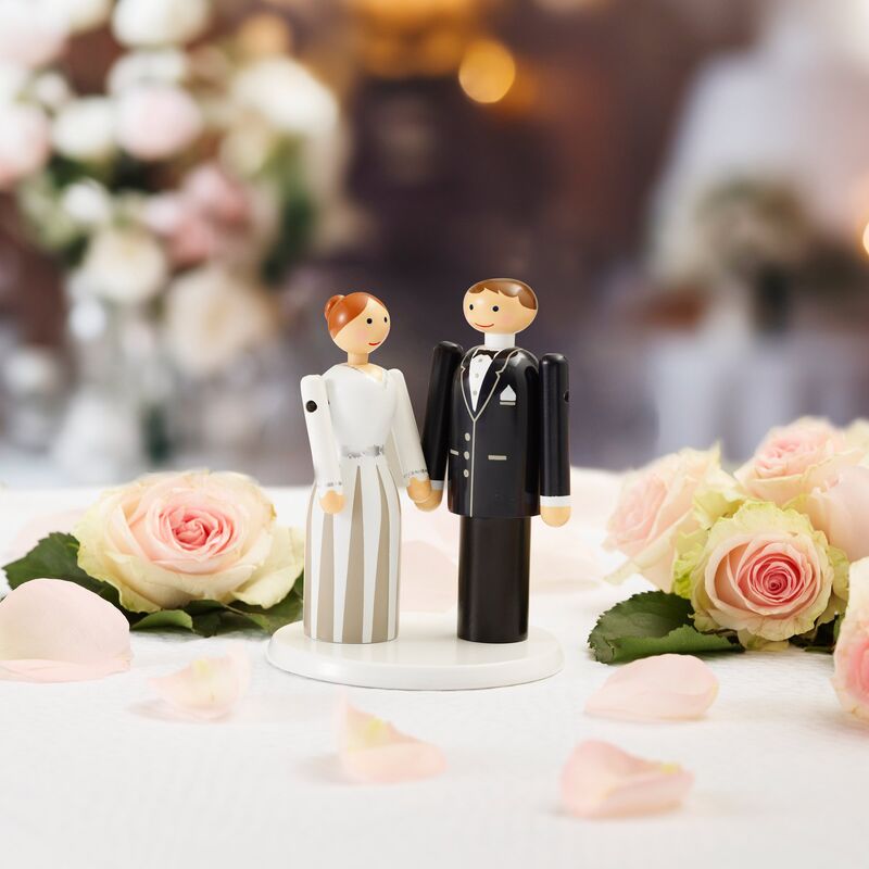 Plattform för bruden och brudgummen, vit