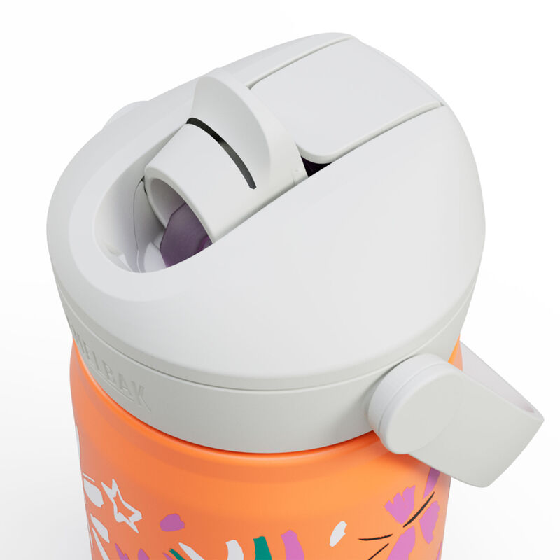 Thrive Flip Straw Kids drikkeflaske 0,35 liter, Butterfly Rainbow