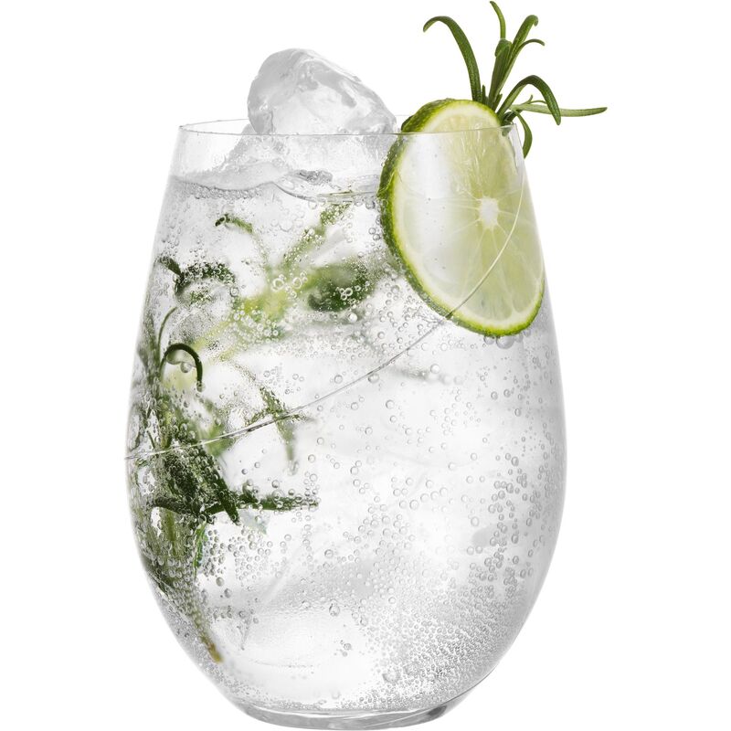 Line gin & tonic glass