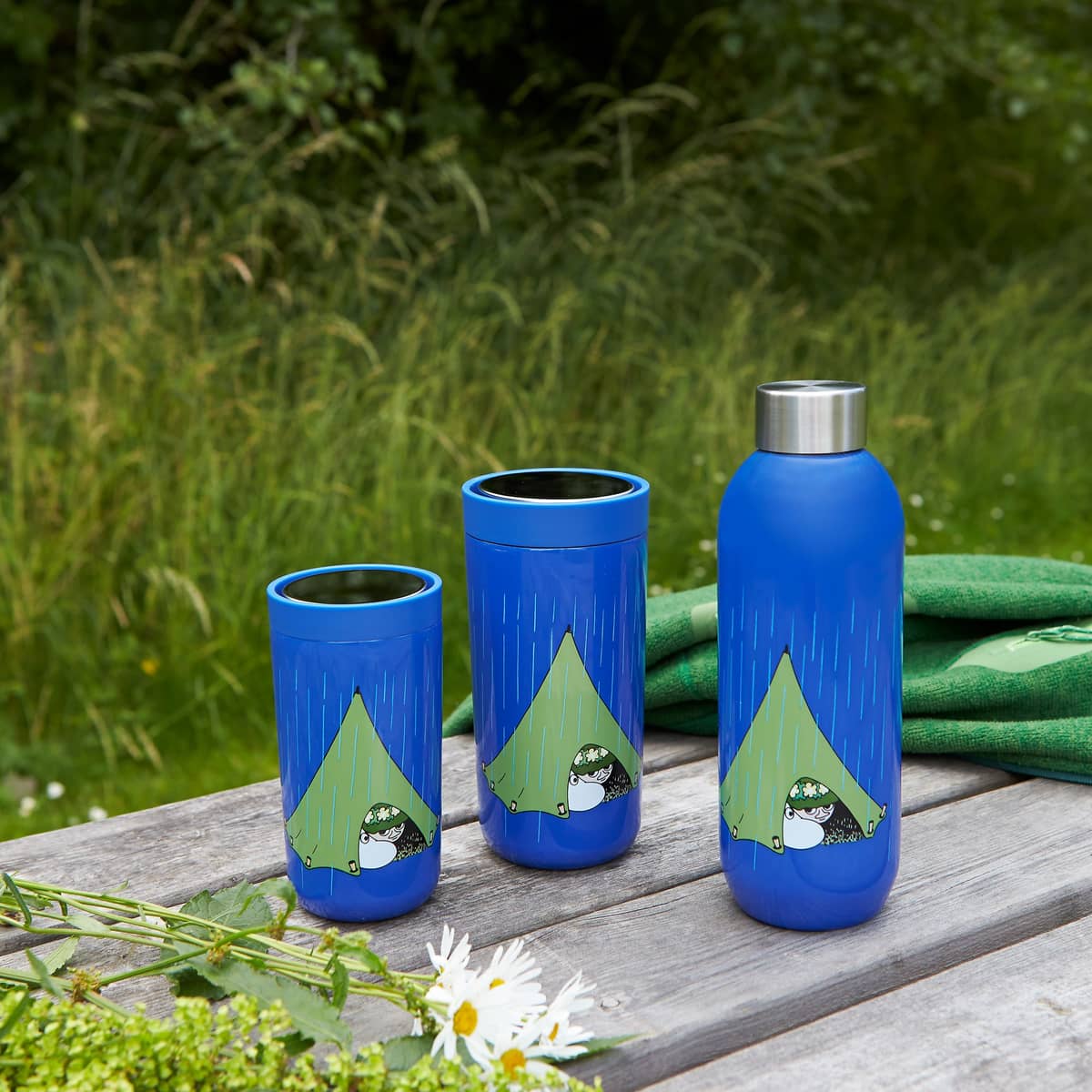 Keep Cool Mumin termosflaska, 0,75 liter, Moomin camping