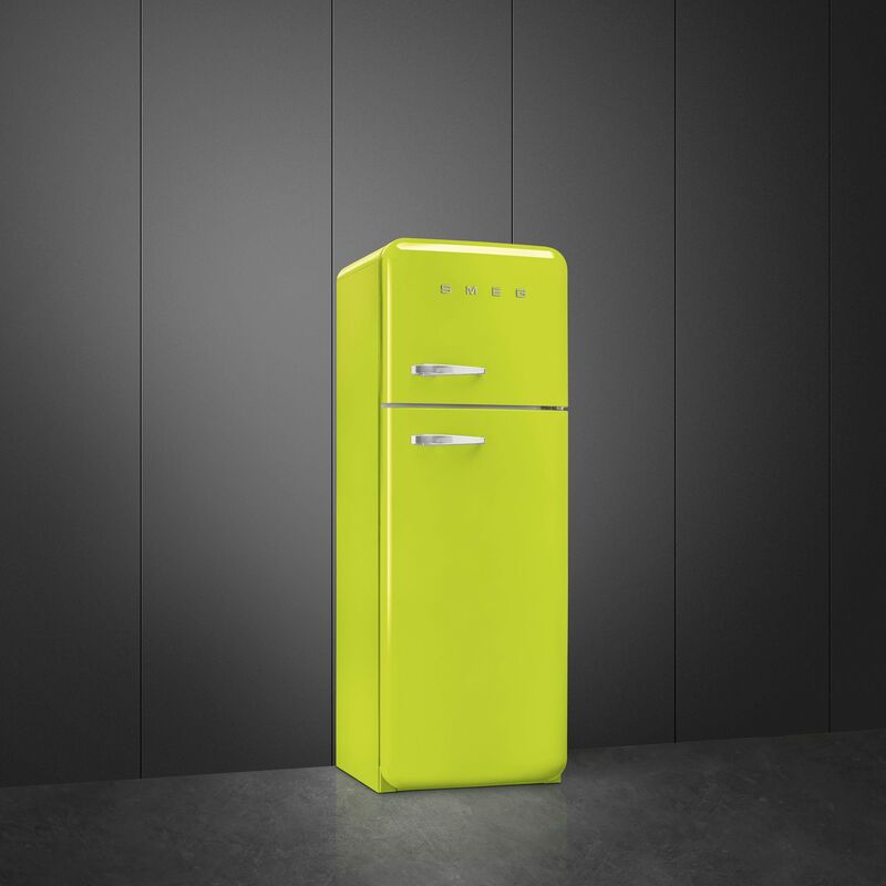 Smeg FAB30RLI6 Køleskab/Fryser 172 cm Højrehængt Limegrøn