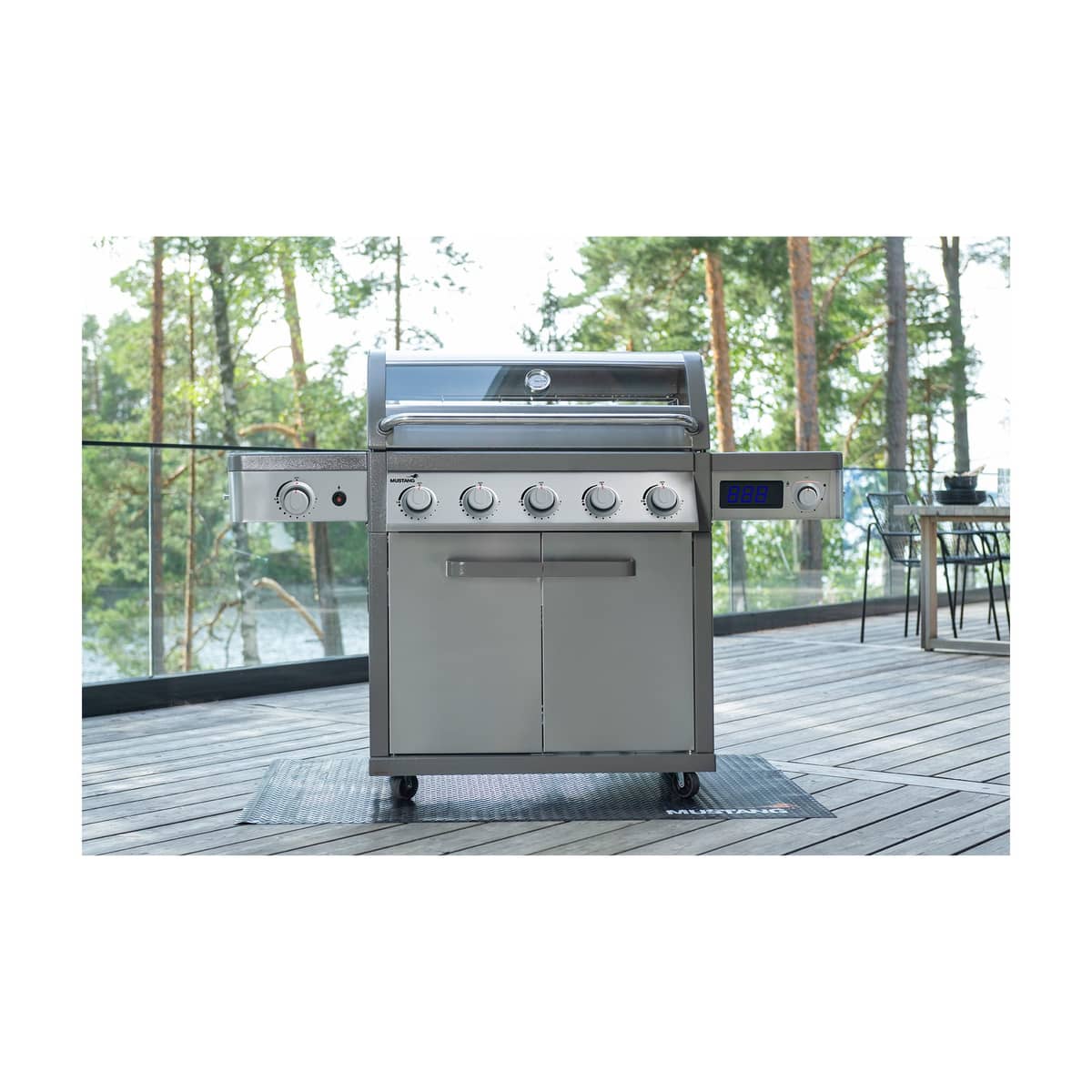 Charleston S 5+1 gasolgrill