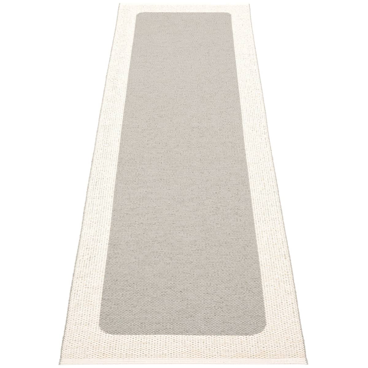 Gulvteppe Ilda, 70 x 240 cm., warm grey/vanilla