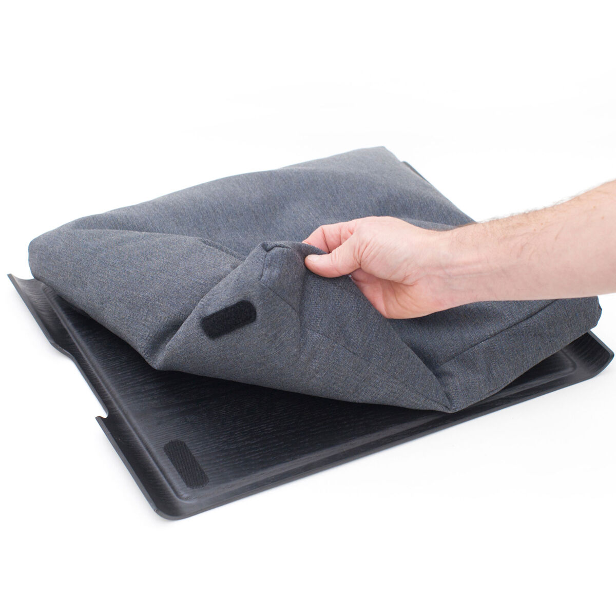 Large Knäbricka, svart/grå