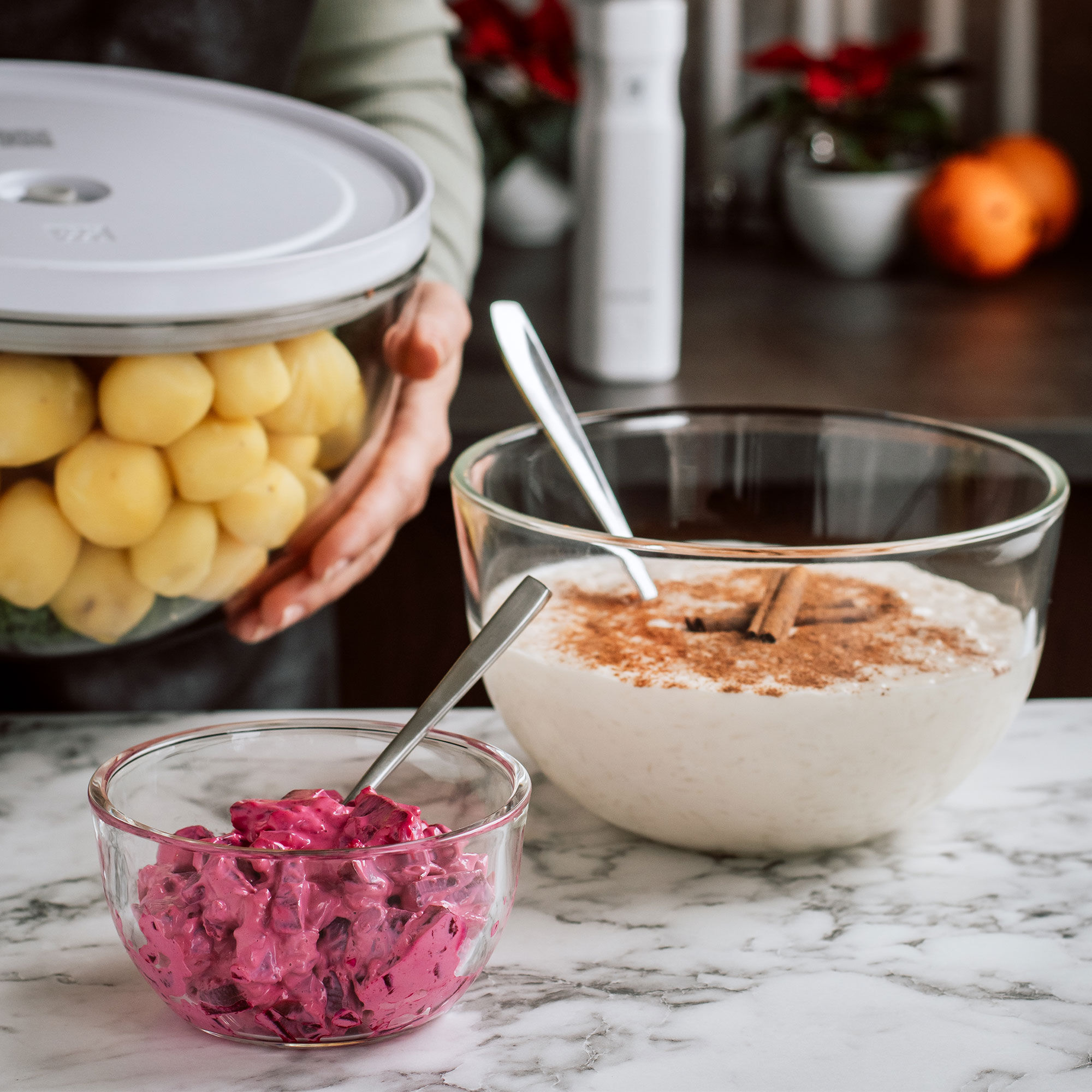 Zwilling Fresh & Save Vakuumskålssæt I glas 6 dele