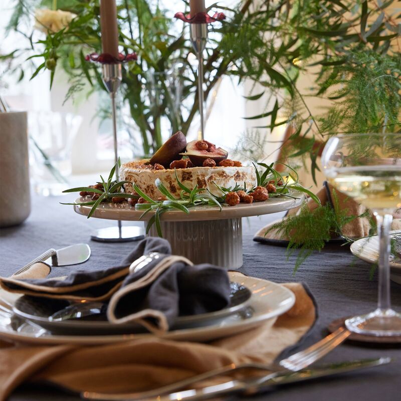 Edith dug 280 x 150 cm, grå