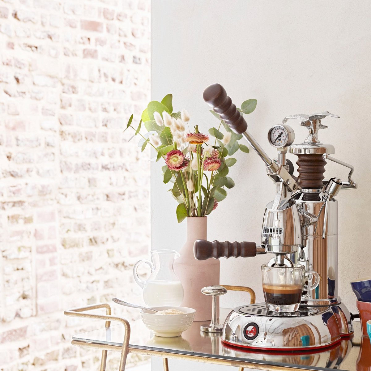 Esperto Abile Espressomaskin Kromad Mässing LPLESA01EU
