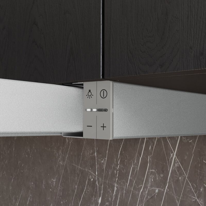 LI64MA531 iQ300 utdragbar köksfläkt, silver